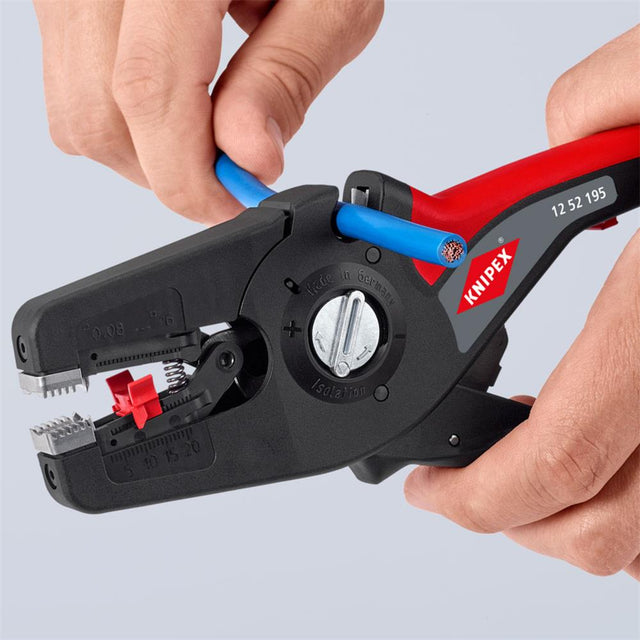 KNIPEX PreciStrip16® Automatische Abisolierzange 190 mm 0,08 - 16 mm²