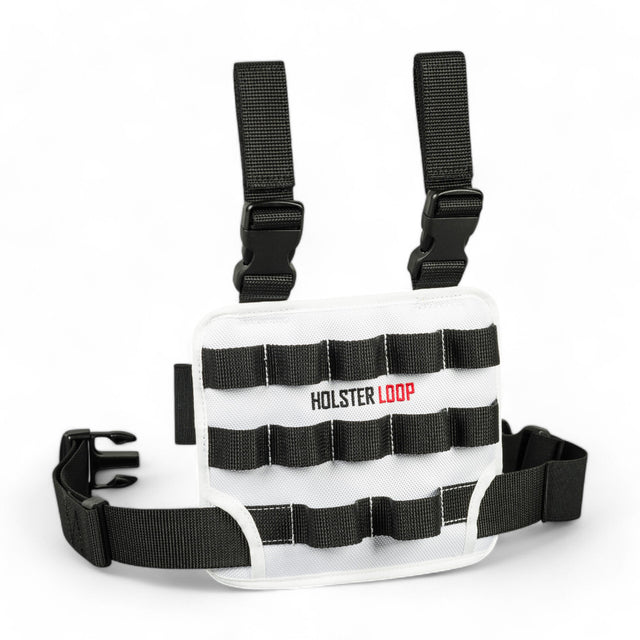 Limited Winter Edition in weiß: Holster- L' Loop (NEW) Das Original - Werkzeugtasche