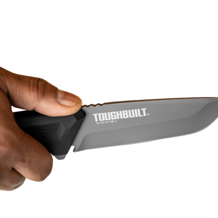 Toughbuilt - Profi Messer mit feststehende Klinge + Holster