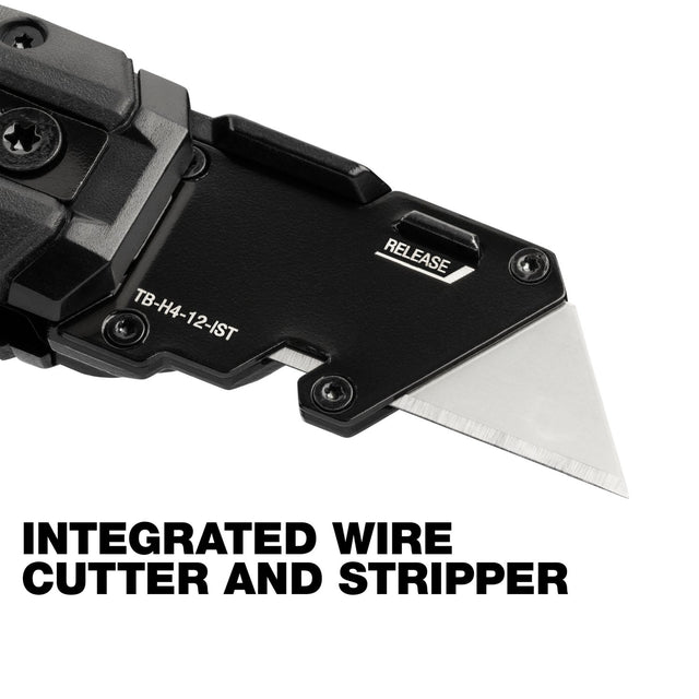 Prybar Utility Cutter Knife with Blade Storage