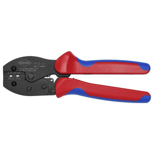 KNIPEX PreciForce® Crimpzange für MC4-/MC4 EVO 2-Steckverbinder für Photovoltaik Montage