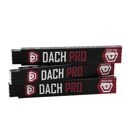 DACH PRO - 3er SET 'DER BESTE' Meterstab - ZOLLSTOCK!