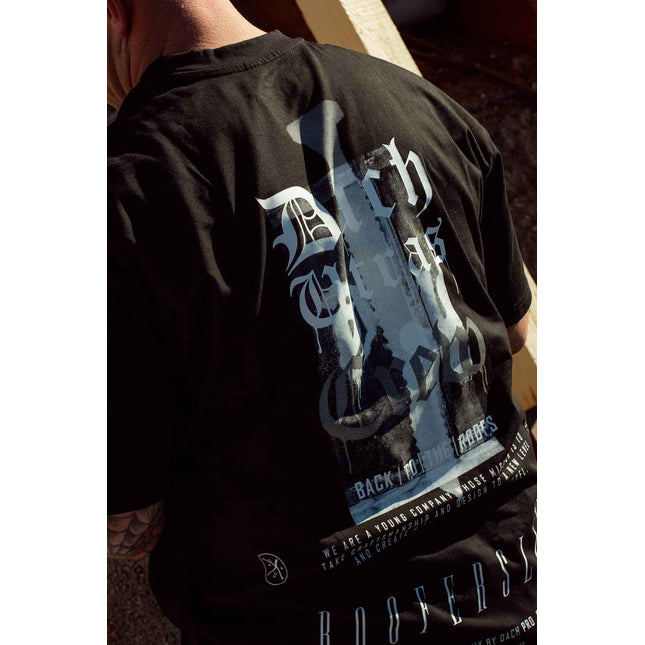 'Dach Ultras Crew'- T-Shirt black, oversized