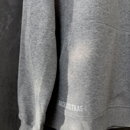 'DACH ULTRAS' FRAME HOODIE GREY