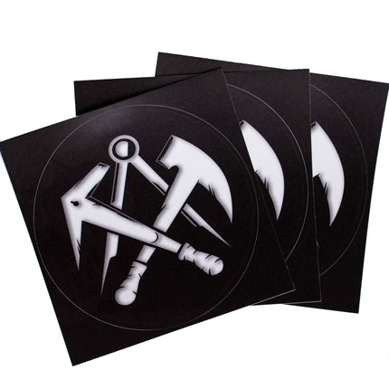 'DACHDECKER STICKER-SET'