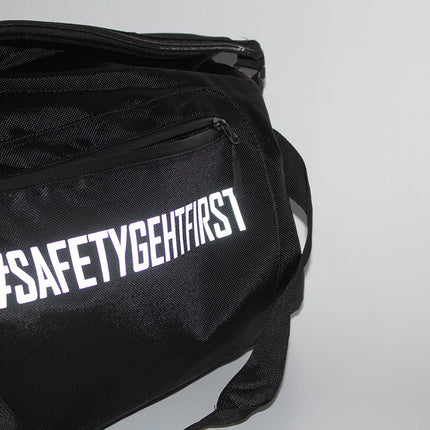 #SAFETYGEHTFIRST 'Carrier Bag' black